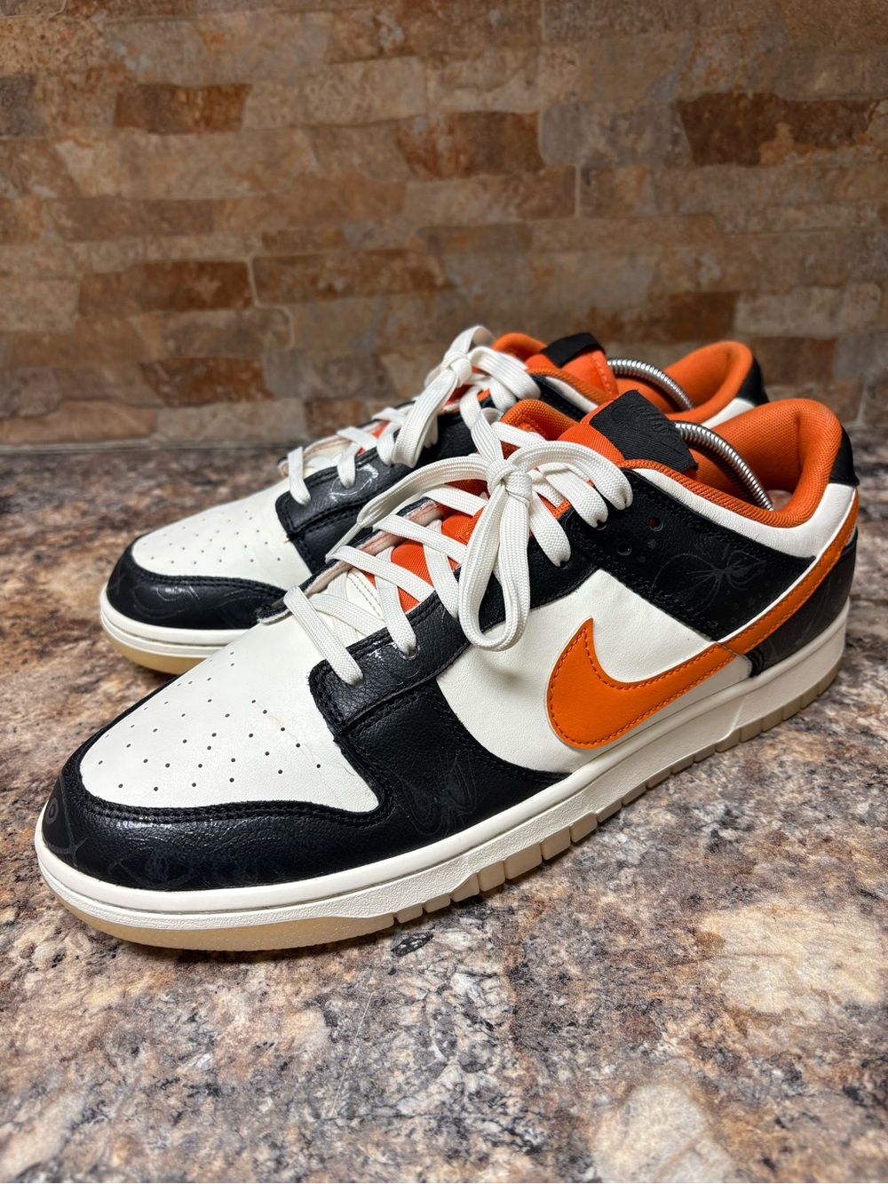Nike Dunk Low PRM Halloween Black Glow DD3357-100 Size 12